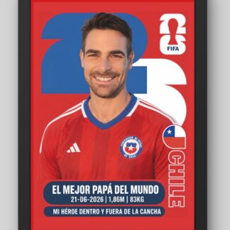 Cuadro Personalizado Lámina Mundial 2026