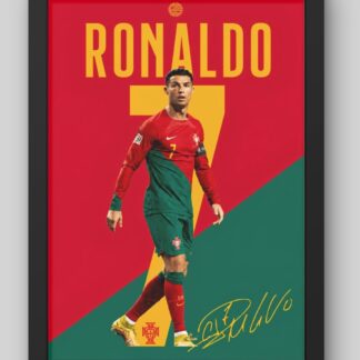 Cuadro Cristiano Ronaldo CR7 Portugal Edition